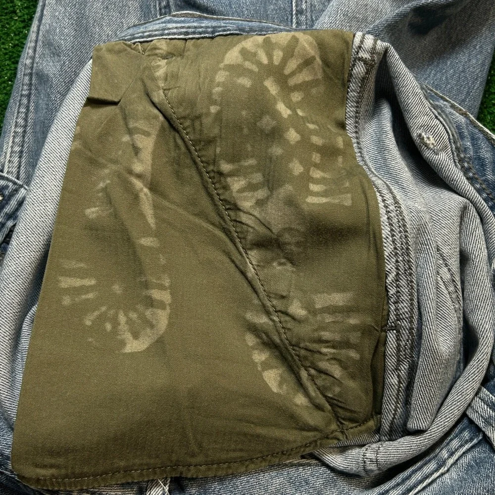 Timberland x AE Denim Double Knee Baggy Carpenter Jeans Blue 34x34